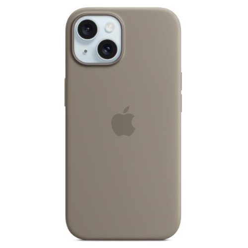 APPLE iPHONE 15 PLUS CUSTODIA MAGSAFE IN SILICONE CLAY